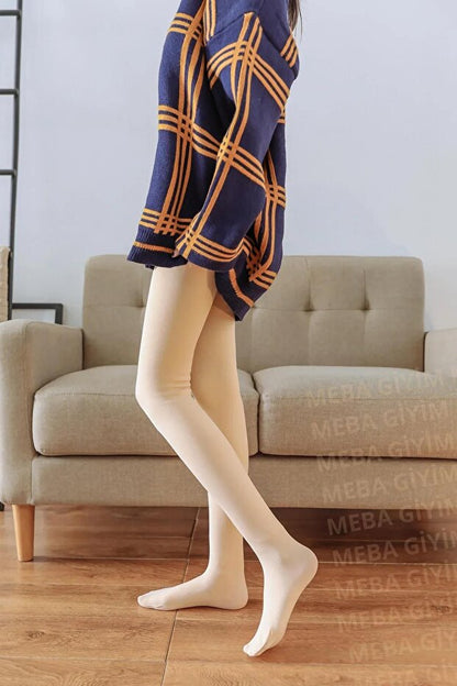 Yumusha™ Polar Astarlı Külotlu Çorap